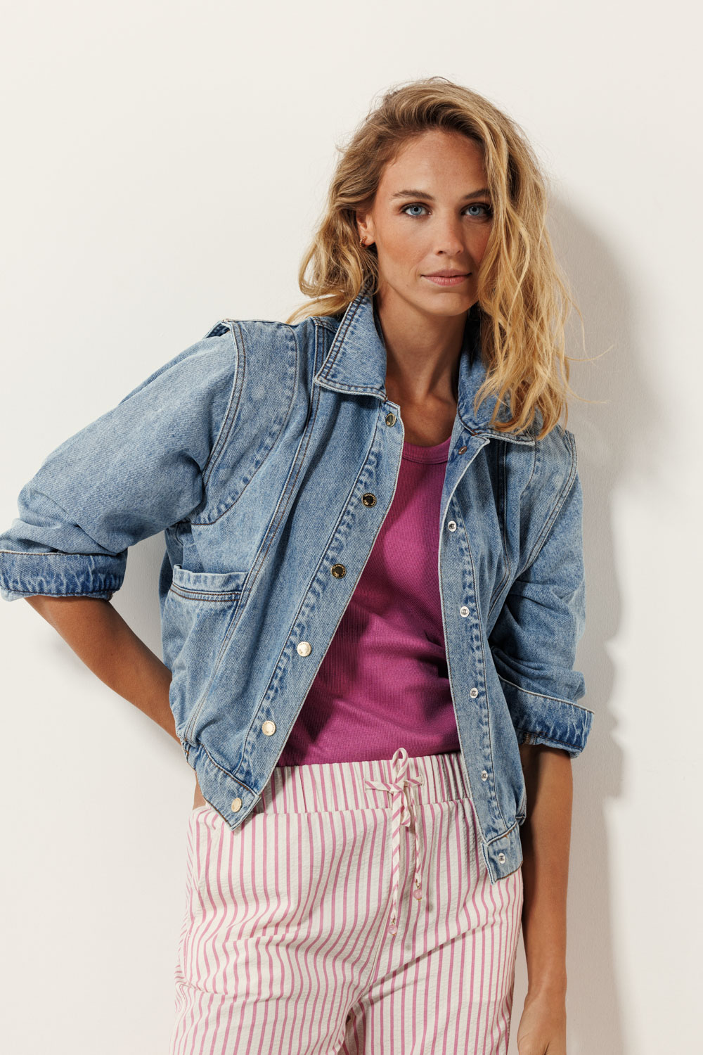 Denim Jacket | 000050 - Mid Blue Denim | 36/4 | 65314